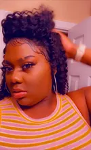 Peluca rizada brasileña de ondas profundas 13x4, pelucas de cabello humano con encaje frontal, prearrancada, sin pegamento, Remy, 4x4, cierre de encaje, 8-26 pulgadas, 150%