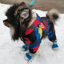 Pet-Boots Cat-Shoes Dog Small-Dogs Puppy-Socks Protecters Rain-Snow Anti-Slip Winter
