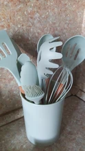 Utensils-Set Storage-Box-Tools Baking-Tools Silicone Kitchenware Non-Stick Heat-Resistant