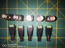Conectores BNC DIY para cámara CCTV, conectores Coaxial/Cat5/Cat6, 5/10 Uds.