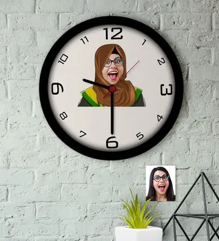 

Personalized Veil Lady Teacher Caricature Of Wood Wall Saati-3
