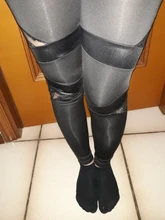 Mallas de entrenamiento de cuero para primavera y otoño, Leggings modernos encantadores, de encaje, sexys, elásticos, 2020