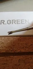MR.GREEN-eliminador de cutículas, empujador de piel muerta, herramientas de manicura de decoración de uñas de acero inoxidable, limpiador de uñas