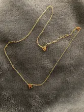 Collar con colgante de letra inicial de Plata de Ley 925 para Mujer, A-Z Para Hija, Collares con alfabeto para Mujer, joyería fina, regalos de navidad