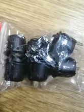 Rocker-Switches Round ON-OFF Black White Mini KCD1-105 6pcs 20mm-Diameter 2-Pin Red