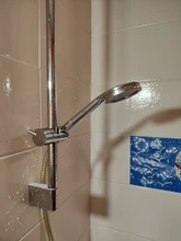 Nozzle Shower-Head Bathroom-Accessories Rainfall Chrome Pressurized Water-Saving ABS