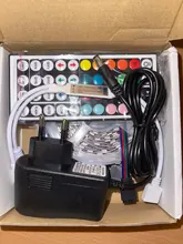 Tape Diode Led-Light Rgb Strip Ir-Controller-Adapter Flexible Ribbon Stripe 5050 2835