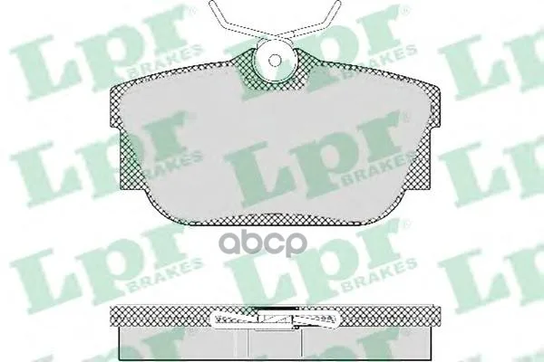 Колодки Тормозные Volkswagen T4 R15 96-/Sharan 00-/Galaxy 00-06 Задние Без Датч. Lpr 05p1303 Lpr арт. 05P1303