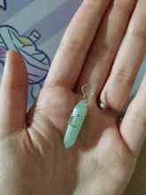 Mezcla de piedra de cristal, malaquita Ópalo, lapislázuli, howlita, piedra verde, ónix, rosa, cuarzo, cornalina, facetada, colgante, 1 Uds.