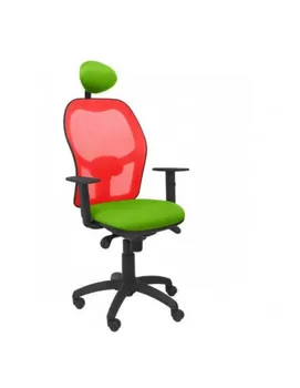 

CHAIR WITH BACKREST MESH NETWORK FABRIC BALI GREEN PISTACHIO WITH HEADBOARD