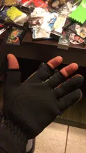 De invierno al aire libre de pesca impermeable guantes dos o tres dedos cortados antideslizante escalada caliente senderismo Camping montar guantes