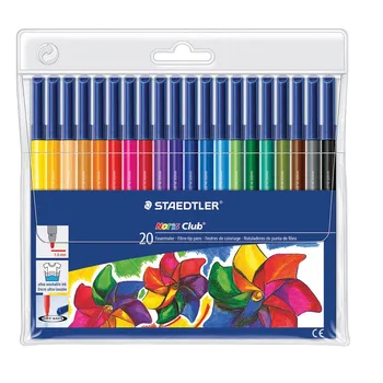 

Set of markers Staedtler Noris, 20 colors, blister 20 colors