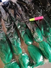 SHANGKE-pelo trenzado sintético de 24 pulgadas, 100g, venta al por mayor, degradado, mezcla de varios colores, trenzas de pelo sintético Jumbo, coletas