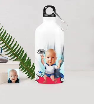 

Personalized Baby Caricature Of Metal Water bowl (500 ml.) 2