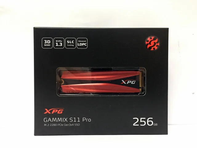 Твердотельный Накопитель ADATA XPG GAMMIX S11 Pro PCIe Gen3x4 M.2 SSD 512G-1 ТБ для ноутбуков и ПК