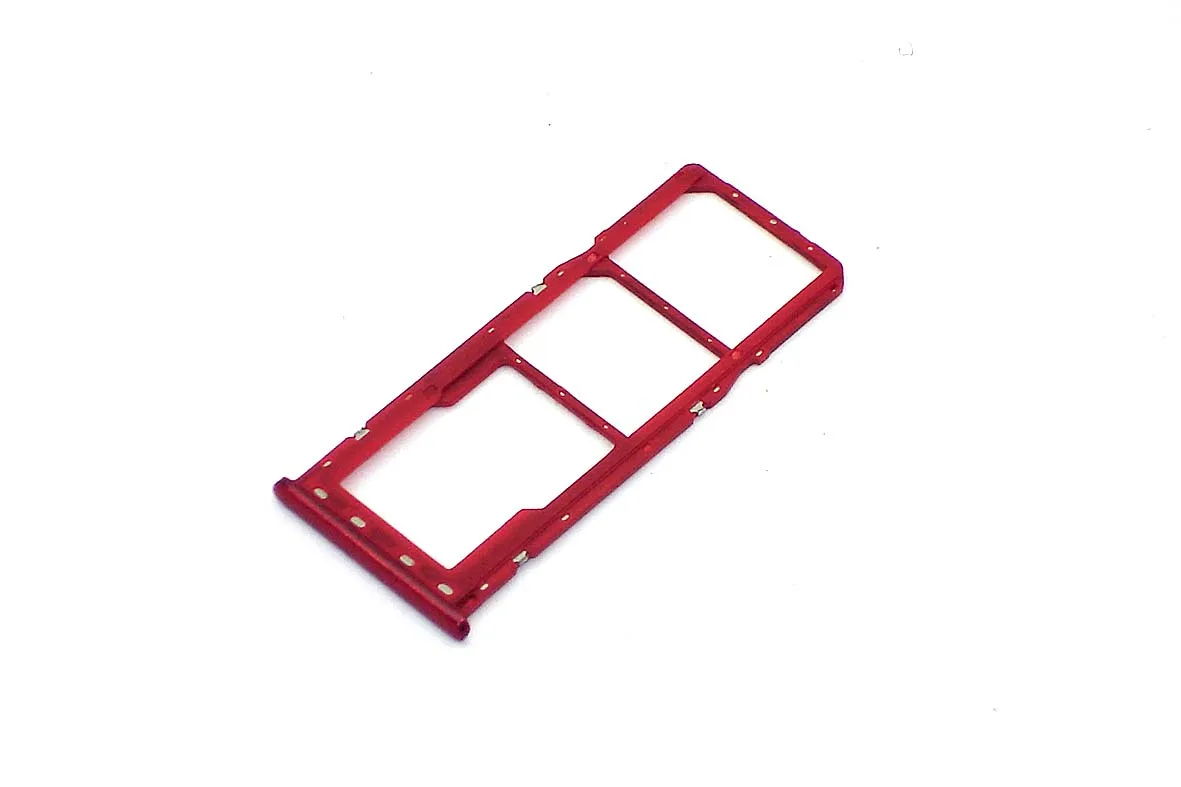 Лоток для SIM-карты Samsung Galaxy A20/A30/A50/A70 (A205F/A305/A505/A705F) красный |
