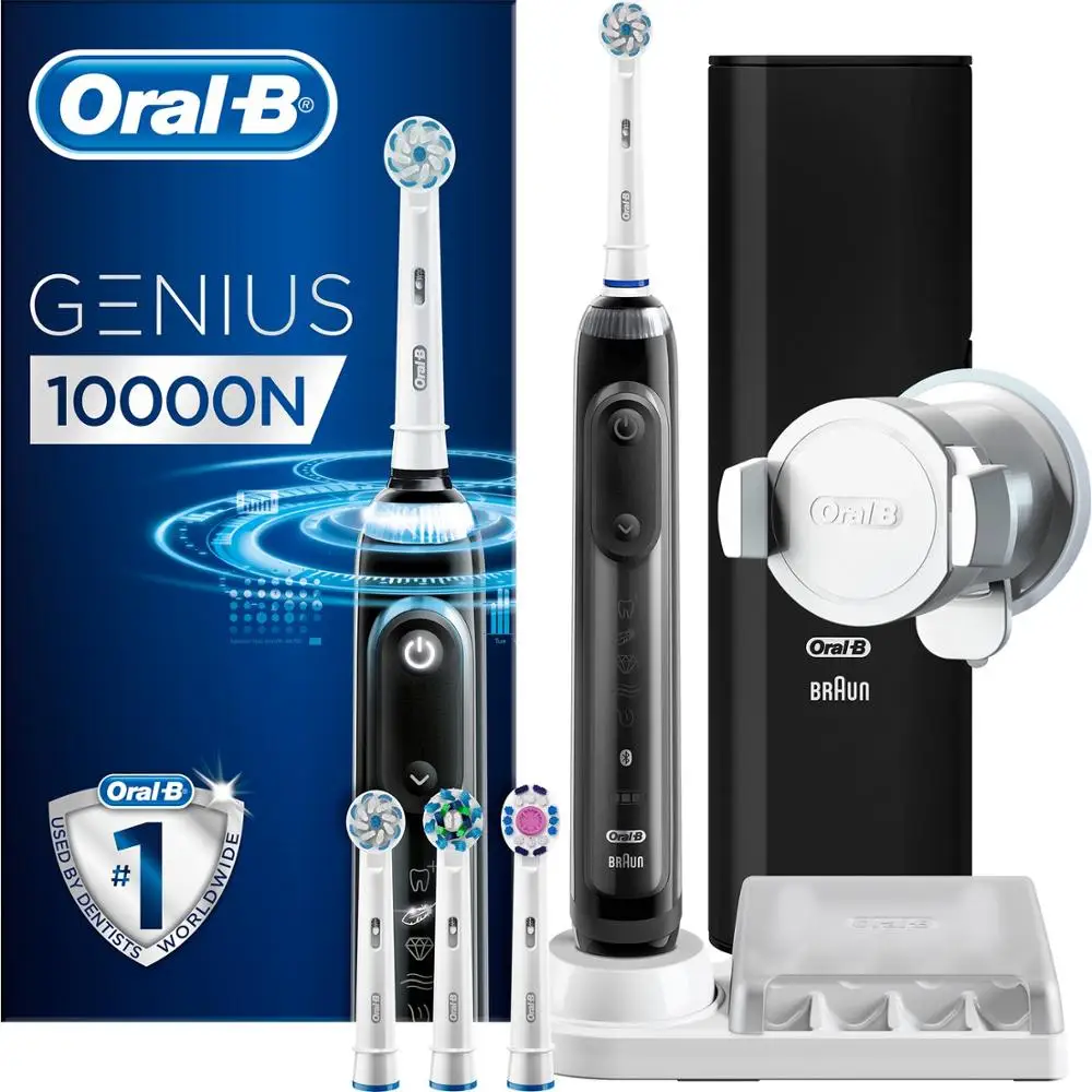 Oral-b Genius Pro 10000N Electric Rechargeable Toothbrush Braun design 4 Different Colors
