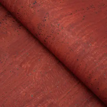 

Cork fabric cork textile 68*50cm/26.7*19.6inch dark red Cork Fabric Natural Cork Vegan fabric COF-155