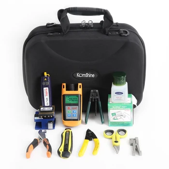 

Komshine FTTH KFH-11D Toolkits with 11 Pcs Fiber Optical Products