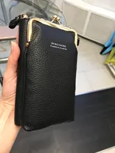 Moda novedosa pequeña bandolera las mujeres Mini de cuero mate de bandolera de hombro embrague Bolsas damas teléfono bolso de