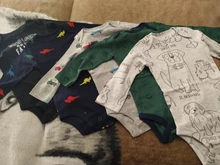 Monos de algodón Unisex para bebé, mono infantil, Moda para niño y niña, ropa de manga larga, conjunto de ropa para bebé recién nacido, 5 unidades/lote