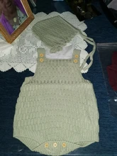 Conjunto de 2 uds. De ropa de punto para bebé, Pelele de algodón con botón en la entrepierna, mono de una pieza + sombreros para niño pequeño, trajes para niño y niña