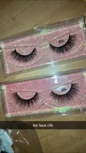 Pestañas postizas suaves 3D, pestañas largas y gruesas finas tupidas, hechas a mano, suaves, maquillaje para pestañas, herramientas de extensión, 5 pares