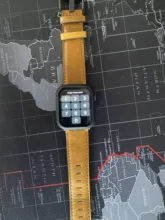 Correa de cuero de vaca Retro para Apple watch banda 44mm 40mm iWatch banda 42mm 38mm reloj pulsera Apple watch 5 4 3 21 38/42 44mm