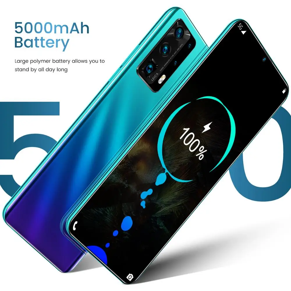 P43 Pro 6.5''HD+ 1080*2320 Universal 5G Cellphones