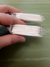 Papel desinfectante para jabón de manos, Mini láminas aromáticas desechables para jabón espumoso, 100 Uds., 5,6x3,6 cm