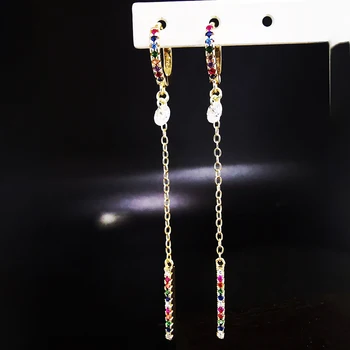 

E112 Jewellry 925 Sterling Silver Hoops Earrings For Women 2020 New 14k gold plating Earring eating royally a silver chain