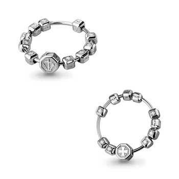 

Orthodox aquamarine ring without inserts, 925 sterling silver