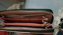 Carteras geométricas de lujo para mujer, monederos de cuero con cremallera, diseño de borla, billetera larga, monedero, tarjetero