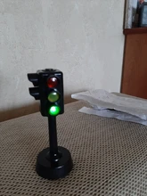 Miniseñal de tráfico con sonido LED para niños y niñas, bloques de luz de carretera con sonido LED, rompecabezas educativo de seguridad para niños, juguetes de tráfico, regalos