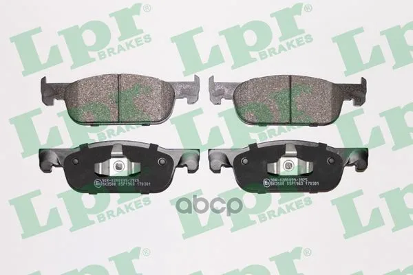 Колодки Тормозные Lada X-Ray Передние Lpr 05p1963 Lpr арт. 05P1963