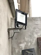 LED Floodlight Motion-Sensor Street-Wall Garden Waterproof 220V 100W 50W 30W PIR 