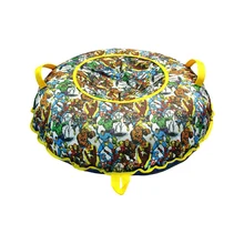 Санки надувные "Ватрушка Принт "Супергерои" 100 см(КСНВ10020