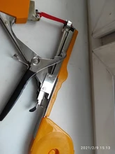 ALLSOME – Máquina para atar plantas de jardín y 10 rollos de cinta, tapenador para jardín con 10 rollos de cinta para pimienta, vegetales, verduras, frutas, plantas florales