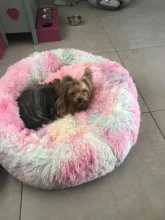 Cushion Nest Sofa Pet-Products Dogs-Basket Cat-House Animals Sleeping Cat Round Plush