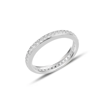 

Silver 925 Sterling Zircon Cubic Zirconia Tamtur Ring
