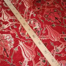 Турецкая Анатолийская флористическая 2 дизайнерская синельная ткань