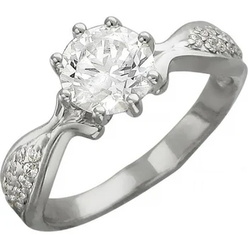 

Esthete ring with cubic zirconia