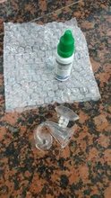 Verificador de gotas de vidrio difuso para pecera, verificador de gotas de vidrio CO2 para Monitor de Co2, comprobador de indicador a largo plazo
