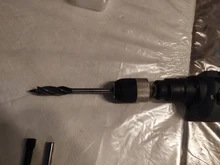 1/4 vástago destornillador hexagonal de brocas de convertidor de adaptador de liberación rápida magnética SDS Kit para martillos taladro de impacto Bits