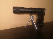 Maifeng-Telescopio monocular compacto, lente con clip retráctil con zoom de 8-40x40, impermeable, prisma Bak4 profesional, HD ED, vidrio con trípode para teléfono