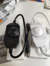 Led-Dimmer-Switch Controller Strip-Light Adjust Brightness 5050 Single-Color Black/white