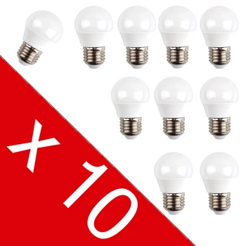 

Dacada2005 10 bulbs light lampara LED E27 5W-white cap Fria 320 Lms free 24h