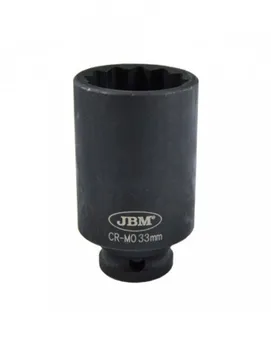 

JBM 11616 IMPACT SOCKET 12 CHANTS 1/2 "33 MM