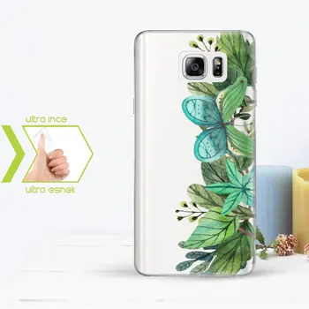 

Personalized Custom Samsung Galaxy Note 5 Slim Clear Silicone Phone Cover (Leaf Temalı-11)