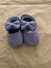 Zapatos de punto con lazo para bebé, calzado de algodón para recién nacido, primeros pasos, suela suave antideslizante, para primavera y otoño